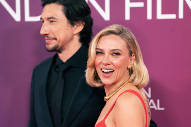 BFI London Film Festival - Paper Tiger Screening Adam Driver and Scarlett Johansson attend the premiere of Paper Tiger during the 70th BFI London Film Festival at the Royal Festival Hall in London, United Kingdom on October 10, 2026 Photo by Tiar Lounis ABACAPRESS.COM London United Kingdom Copyright: xLounisPhotography ABACAx