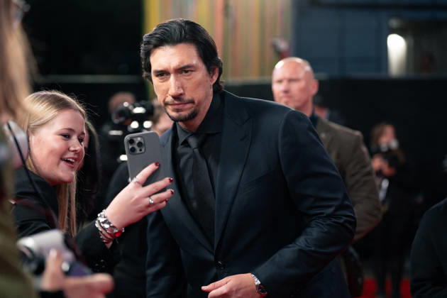 BFI London Film Festival - Paper Tiger Screening Adam Driver attends the premiere of Paper Tiger during the 70th BFI London Film Festival at the Royal Festival Hall in London, United Kingdom on October 10, 2026 Photo by Tiar Lounis ABACAPRESS.COM London United Kingdom Copyright: xLounisPhotography ABACAx