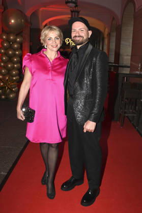 Gisa Zach and Christian Kühn at the 18th Hope Gala 2026 at the Schauspielhaus Dresden, October 10, 2026 Foto:xM.xFischerx xFuturexImagex hope_6036