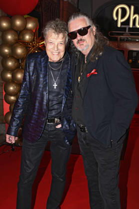 Dieter Quaster Hertrampf and Hans Jürgen Jäcki Reznicek at the 18th Hope Gala 2026 at the Schauspielhaus Dresden, October 10, 2026 Foto:xM.xFischerx xFuturexImagex hope_6041