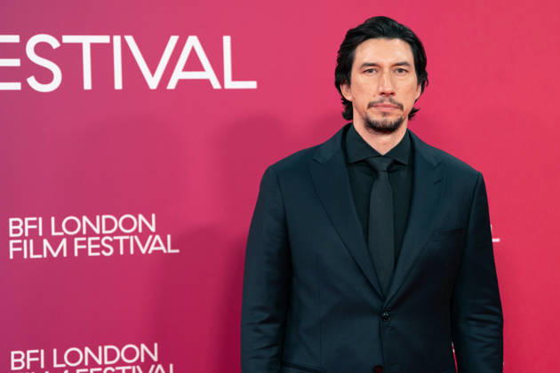 October 10, 2026, London, United Kingdom: Adam Driver attends the premiere of Paper Tiger during the 70th BFI London Film Festival at the Royal Festival Hall. London United Kingdom - ZUMAs197 20261010_aaa_s197_782 Copyright: xLounisxTiarx