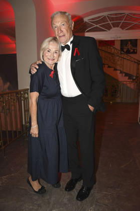 Eduard Geyer with his wife, Angelika Geyer, at the 18 Hope Gala 2026 at the Schauspielhaus Dresden, October 10, 2026 Foto:xM.xFischerx xFuturexImagex hope_6131
