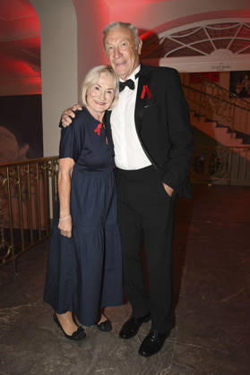 Eduard Geyer with his wife, Angelika Geyer, at the 18 Hope Gala 2026 at the Schauspielhaus Dresden, October 10, 2026 Foto:xM.xFischerx xFuturexImagex hope_6132