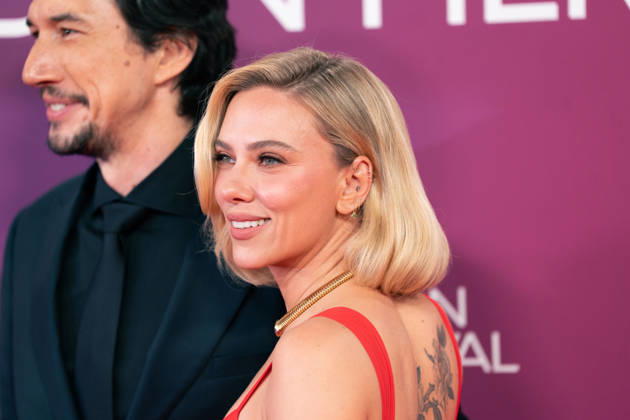 October 10, 2026, London, United Kingdom: Adam Driver and Scarlett Johansson attend the premiere of Paper Tiger during the 70th BFI London Film Festival at the Royal Festival Hall. London United Kingdom - ZUMAs197 20261010_aaa_s197_806 Copyright: xLounisxTiarx