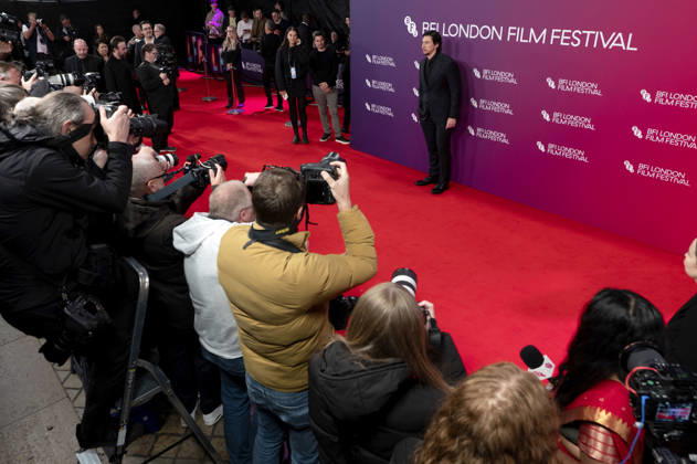 Adam Driver at the premiere of the film *Paper Tiger* at the 70th BFI London Film Festival 2026 at the Royal Festival Hall in London, October 10, 2026 Foto:xS.xVasx xFuturexImagex paper_6008