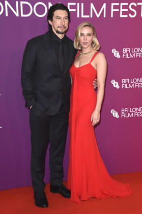 Adam Driver and Scarlett Johansson at the premiere of the film *Paper Tiger* at the 70th BFI London Film Festival 2026 at the Royal Festival Hall in London, October 10, 2026 Foto:xS.xVasx xFuturexImagex paper_6053