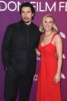 Adam Driver and Scarlett Johansson at the premiere of the film *Paper Tiger* at the 70th BFI London Film Festival 2026 at the Royal Festival Hall in London, October 10, 2026 Foto:xS.xVasx xFuturexImagex paper_6055