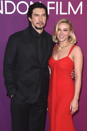 Adam Driver and Scarlett Johansson at the premiere of the film *Paper Tiger* at the 70th BFI London Film Festival 2026 at the Royal Festival Hall in London, October 10, 2026 Foto:xS.xVasx xFuturexImagex paper_6056