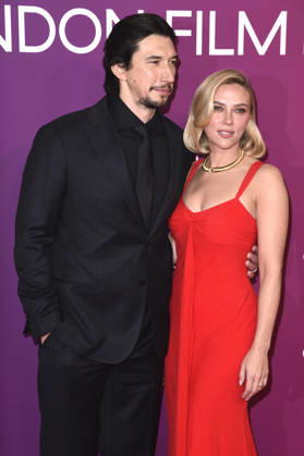 Adam Driver and Scarlett Johansson at the premiere of the film *Paper Tiger* at the 70th BFI London Film Festival 2026 at the Royal Festival Hall in London, October 10, 2026 Foto:xS.xVasx xFuturexImagex paper_6058