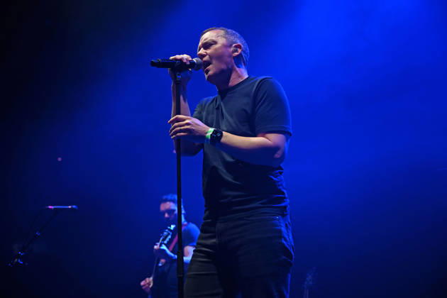 The Slow Readers Club LONDON, ENGLAND - OCTOBER 10: Aaron Starkie of ˜The Slow Readers Club™ performing at Roundhouse, Chalk Farm on October 10 in London, England. CAP MAR MAR Great Britain UK Copyright: xMartinxHarris CapitalxPicturesx