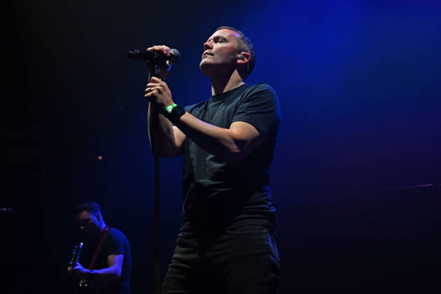 The Slow Readers Club LONDON, ENGLAND - OCTOBER 10: Aaron Starkie of ˜The Slow Readers Club™ performing at Roundhouse, Chalk Farm on October 10 in London, England. CAP MAR MAR Great Britain UK Copyright: xMartinxHarris CapitalxPicturesx