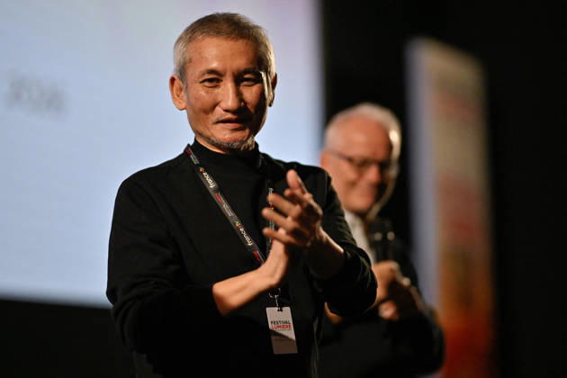18th Lumiere Festival Tsui Hark Masterclass Tsui Hark holds a masterclass during the 18th Lyon Lumiere Film Festival in Lyon, France on 11 October 2026. Photo by Julien Reynaud APS-Medias ABACAPRESS.COM Lyon France Copyright: xReynaudxJulien APS-Medias ABACAx