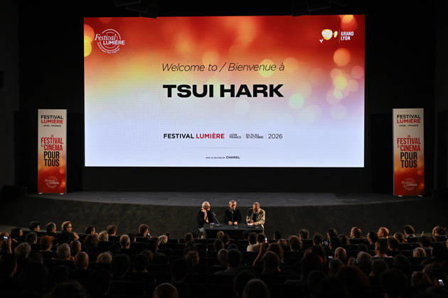 18th Lumiere Festival Tsui Hark Masterclass Tsui Hark holds a masterclass during the 18th Lyon Lumiere Film Festival in Lyon, France on 11 October 2026. Photo by Julien Reynaud APS-Medias ABACAPRESS.COM Lyon France Copyright: xReynaudxJulien APS-Medias ABACAx