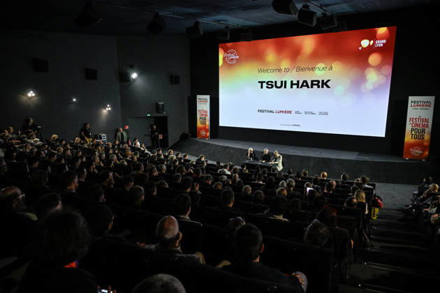 18th Lumiere Festival Tsui Hark Masterclass Tsui Hark holds a masterclass during the 18th Lyon Lumiere Film Festival in Lyon, France on 11 October 2026. Photo by Julien Reynaud APS-Medias ABACAPRESS.COM Lyon France Copyright: xReynaudxJulien APS-Medias ABACAx
