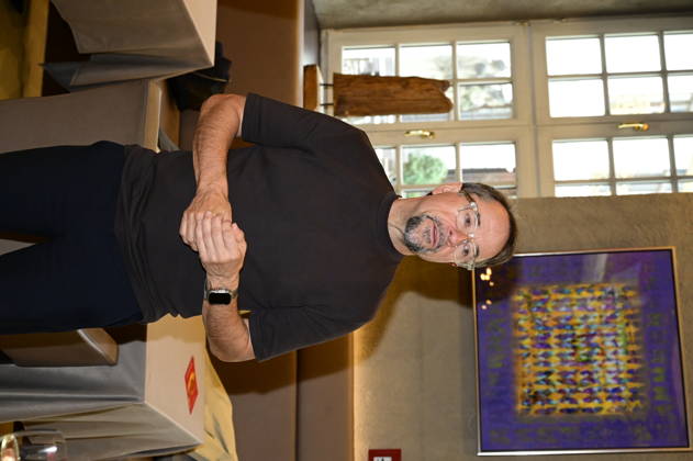 Jan Josef Liefers at the opening of the exhibition *Goldener Reigen* by Jens Christian Wittig at Kastenmeiers in the Taschenbergpalais in Dresden, Dresden, October 11, 2026 Copyright: xMatthiasxWehnertx