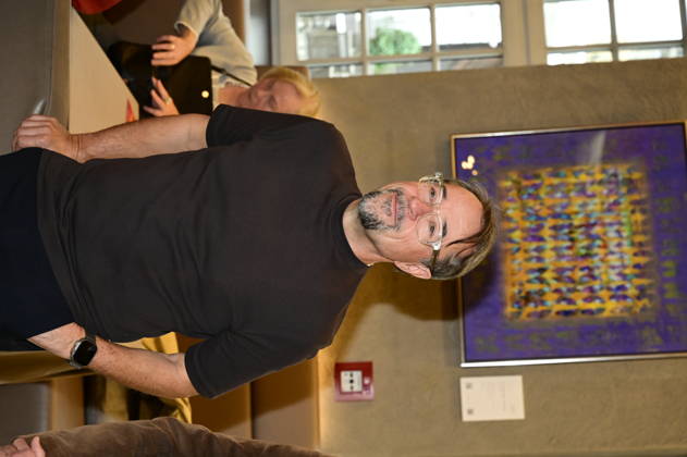 Jan Josef Liefers at the opening of the exhibition *Goldener Reigen* by Jens Christian Wittig at Kastenmeiers in the Taschenbergpalais in Dresden, Dresden, October 11, 2026 Copyright: xMatthiasxWehnertx