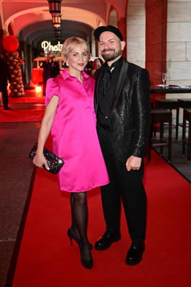 Gisa Zach and Christian Kühn at the 18 Hope Gala 2026 at the Schauspielhaus Dresden, October 10, 2026 Foto:xM.xWehnertx xFuturexImagex hope_6153