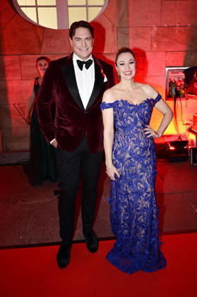 Benjamin Bieneck and Ruth Moschner at the 18 Hope Gala 2026 at the Schauspielhaus Dresden, October 10, 2026 Foto:xM.xWehnertx xFuturexImagex hope_6201