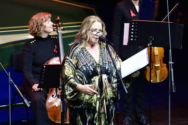 Kathy Kelly at the 18 Hope Gala 2026 at the Schauspielhaus Dresden, October 10, 2026 Foto:xM.xWehnertx xFuturexImagex hope_6220