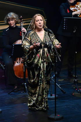 Kathy Kelly at the 18 Hope Gala 2026 at the Schauspielhaus Dresden, October 10, 2026 Foto:xM.xWehnertx xFuturexImagex hope_6222