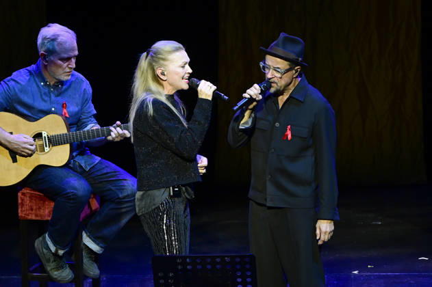 Anna Loos with her husband Jan Josef Liefers at the 18th Hope Gala 2026 at the Schauspielhaus Dresden, October 10, 2026 Foto:xM.xWehnertx xFuturexImagex hope_6247