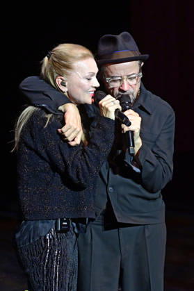 Anna Loos and Jan Josef Liefers at the 18th Hope Gala 2026 at the Schauspielhaus Dresden, October 10, 2026 Foto:xM.xWehnertx xFuturexImagex hope_6252