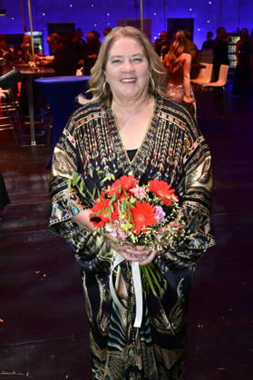 Kathy Kelly at the 18 Hope Gala 2026 at the Schauspielhaus Dresden, October 10, 2026 Foto:xM.xWehnertx xFuturexImagex hope_6261