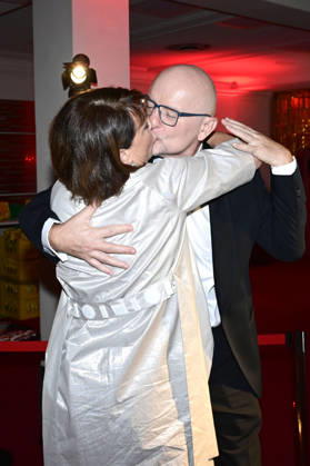 Janina Hartwig and Alexander Putz at the 18 Hope Gala 2026 at the Schauspielhaus Dresden, October 10, 2026 Foto:xM.xWehnertx xFuturexImagex hope_6266