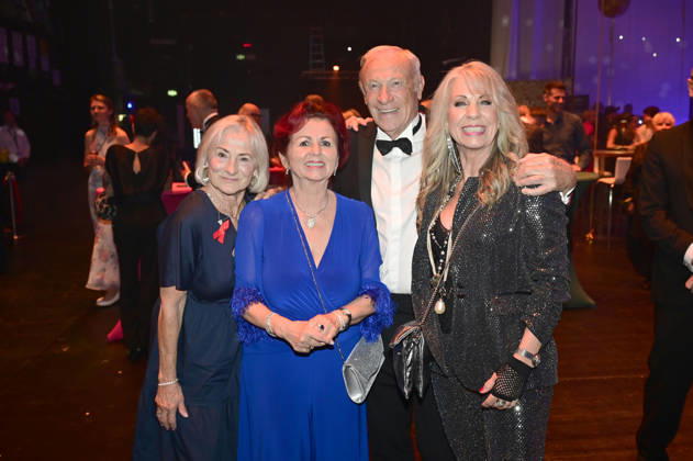 Angelika Geyer, Viola Klein, Eduard Geyer, and Petra Zieger at the 18th Hope Gala 2026 at the Schauspielhaus Dresden, October 10, 2026 Foto:xM.xWehnertx xFuturexImagex hope_6295