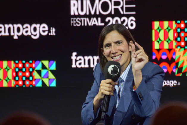 October 11, 2026, Rome, Rome, Italy: Partito Democratico Secretary Elly Schlein speaks during the panel Faccia a Faccia con i politici at the Rumore Festival 2026 at Acquario Romano in Rome on October 11, 2026. Rome Italy - ZUMAn299 20261011_zip_n299_034 Copyright: xVincenzoxNuzzolesex