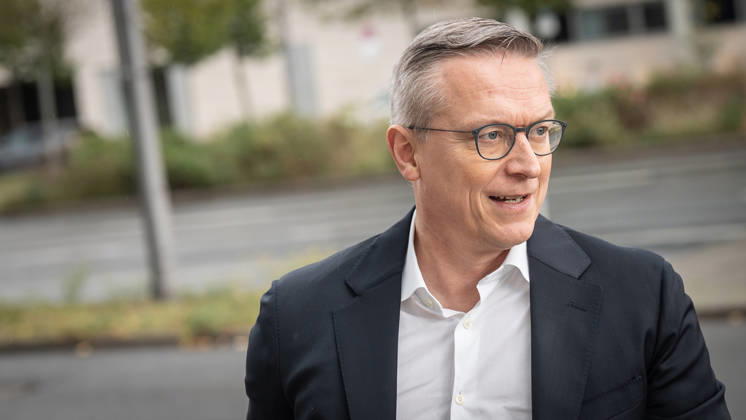 Karsten Wildberger, Federal Minister for Digital Affairs and State Modernization, upon his arrival at the CDU Germany Executive Committee Retreat in Berlin, October 2026, Berlin, Berlin, Germany, Konrad Adenauer House