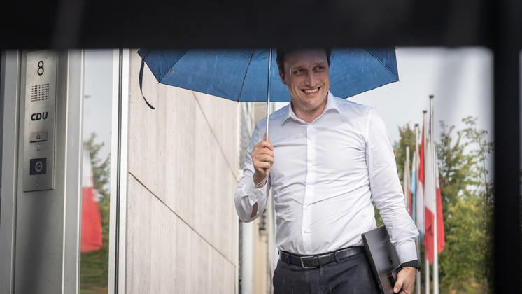 Sebastian Lechner, State Chairman of the CDU of Lower Saxony; CDU of Germany Executive Committee Retreat in Berlin, October 2026, Berlin, Berlin, Germany, Konrad Adenauer House