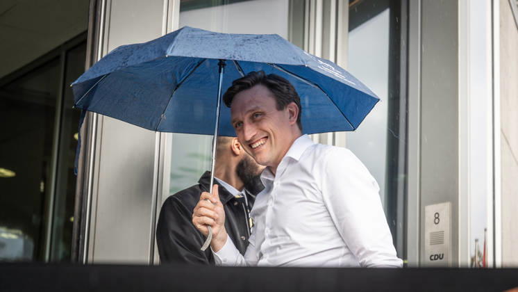 Sebastian Lechner, State Chairman of the CDU of Lower Saxony; CDU of Germany Executive Committee Retreat in Berlin, October 2026, Berlin, Berlin, Germany, Konrad Adenauer House