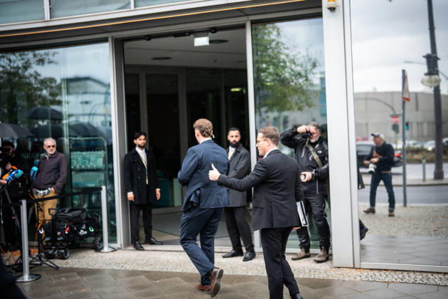 Manuel Hagel, Minister of the Interior of Baden-Württemberg, upon his arrival at the CDU Germany Executive Committee Retreat in Berlin, October 2026, Berlin, Berlin, Germany, Konrad Adenauer House