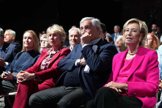 IPA89549673 - Milan, October 11, 2026, Forza Italia Event: The Optimism of Will at the East End Studios on Via Mecenate with Antonio Tajani, Stefania Craxi, and Lettizia Moratti  Copyright: xDuilioxPiaggesix xDuilioxPiaggesix IPA89549673