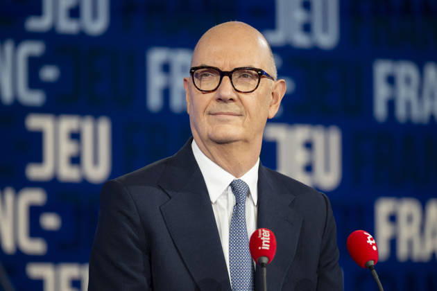 French Economy Minister Roland Lescure Franc Jeu - Paris French Economy Minister Roland Lescure during an interview at Franc Jeu on France 2 channel in Paris, France on October 11, 2026.Photo by Eliot Blondet ABACAPRESS.COM Paris France France Copyright: xBlondetxEliot ABACAx