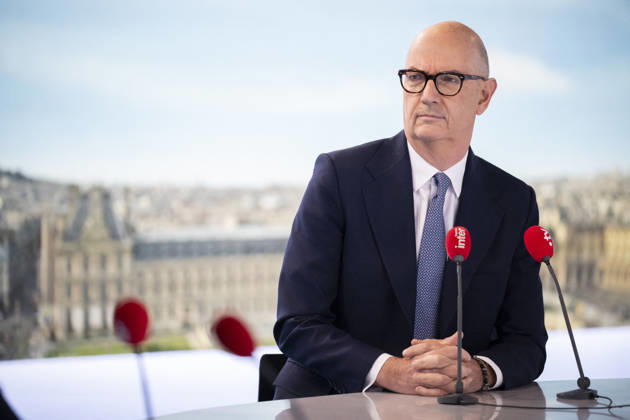 French Economy Minister Roland Lescure Franc Jeu - Paris French Economy Minister Roland Lescure during an interview at Franc Jeu on France 2 channel in Paris, France on October 11, 2026.Photo by Eliot Blondet ABACAPRESS.COM Paris France France Copyright: xBlondetxEliot ABACAx