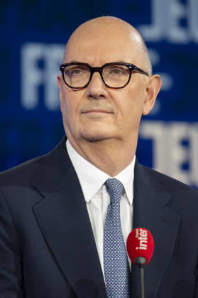 French Economy Minister Roland Lescure Franc Jeu - Paris French Economy Minister Roland Lescure during an interview at Franc Jeu on France 2 channel in Paris, France on October 11, 2026.Photo by Eliot Blondet ABACAPRESS.COM Paris France France Copyright: xBlondetxEliot ABACAx