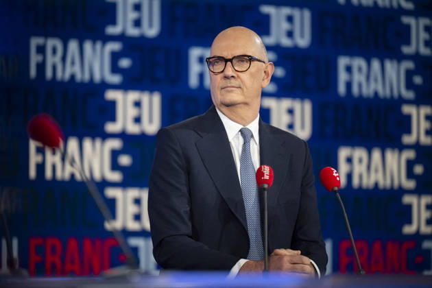 French Economy Minister Roland Lescure Franc Jeu - Paris French Economy Minister Roland Lescure during an interview at Franc Jeu on France 2 channel in Paris, France on October 11, 2026.Photo by Eliot Blondet ABACAPRESS.COM Paris France France Copyright: xBlondetxEliot ABACAx