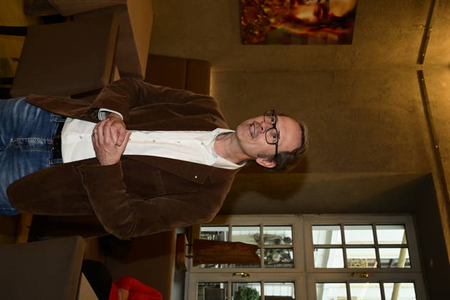 Frank Stehr at the opening of the exhibition *Goldener Reigen* by Jens Christian Wittig at Kastenmeiers in the Taschenbergpalais in Dresden, Dresden, October 11, 2026 Copyright: xMatthiasxWehnertx