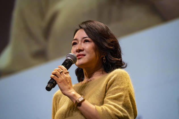 PEOPLE: Festival Lumiere - Lyon 11 10 2026 Zhang Ziyi receives the Lumiere Award, as well as a still from a film directed by the Lumiere brothers at the 18th Lumiere Film Festival Lumiere in Lyon (France) on October 11, 2026. Photo by Sandrine Thesillat PsNewZ Copyright: xSandrinexThesillatx