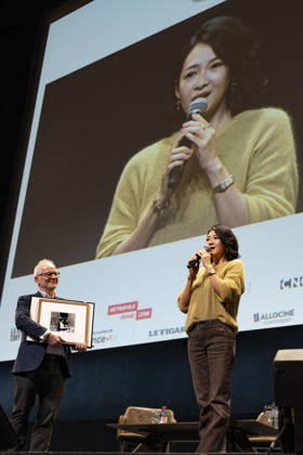 PEOPLE: Festival Lumiere - Lyon 11 10 2026 Zhang Ziyi receives the Lumiere Award, as well as a still from a film directed by the Lumiere brothers at the 18th Lumiere Film Festival Lumiere in Lyon (France) on October 11, 2026. Photo by Sandrine Thesillat PsNewZ Copyright: xSandrinexThesillatx