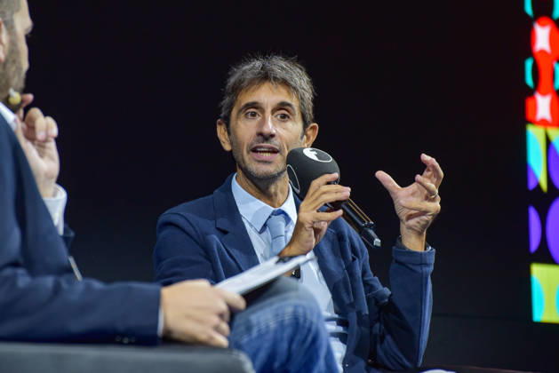 October 11, 2026, Rome, Italy: Fratelli d Italia politician and MP Giovanni Donzelli speaks during the panel Faccia a Faccia con i politici at the Rumore Festival 2026 at Acquario Romano in Rome. Rome Italy - ZUMAs197 20261011_aaa_s197_034 Copyright: xVincenzoxNuzzolesex