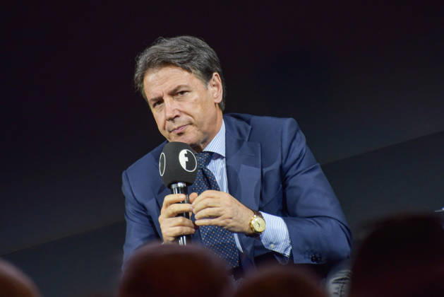 Political leaders Elly Schlein, Giuseppe Conte, Nicola Fratoianni, and Giovanni Donzelli take part in the panel Faccia a Faccia con i politici with Fanpage.it journalists during the Rumore Festival 2026 at Acquario Romano. - 11 Oct 2026 Movimento 5 Stelle President Giuseppe Conte speaks during the panel Faccia a Faccia con i politici at the Rumore Festival 2026 at Acquario Romano in Rome. Rome Italy Copyright: xVincenzoxNuzzolesex xSOPAxImagesx vnuzzolese_2026_10_11_15