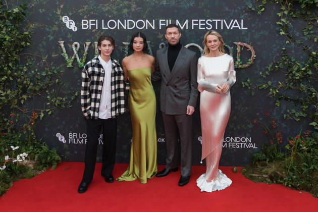 Wildwood Premiere at BFI London Film Festival LONDON, UNITED KINGDOM - OCTOBER 11: (L-R) Jacob Tremblay, Peyton Elizabeth Lee, Travis Knight and Carey Mulligan attend the premiere of Wildwood during the 70th BFI London Film Festival at the Royal Festival Hall in London, United Kingdom on October 11, 2026. Wiktor Szymanowicz Anadolu London United Kingdom. Editorial use only. Please get in touch for any other usage. Copyright: x2026xAnadoluxWiktorxSzymanowiczx