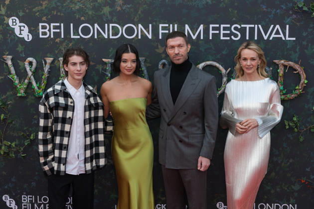 Wildwood Premiere at BFI London Film Festival LONDON, UNITED KINGDOM - OCTOBER 11: (L-R) Jacob Tremblay, Peyton Elizabeth Lee, Travis Knight and Carey Mulligan attend the premiere of Wildwood during the 70th BFI London Film Festival at the Royal Festival Hall in London, United Kingdom on October 11, 2026. Wiktor Szymanowicz Anadolu London United Kingdom. Editorial use only. Please get in touch for any other usage. Copyright: x2026xAnadoluxWiktorxSzymanowiczx