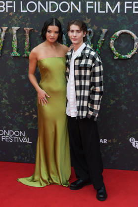 Wildwood Premiere at BFI London Film Festival LONDON, UNITED KINGDOM - OCTOBER 11: Peyton Elizabeth Lee (L) and Jacob Tremblay attend the premiere of Wildwood during the 70th BFI London Film Festival at the Royal Festival Hall in London, United Kingdom on October 11, 2026. Wiktor Szymanowicz Anadolu London United Kingdom. Editorial use only. Please get in touch for any other usage. Copyright: x2026xAnadoluxWiktorxSzymanowiczx