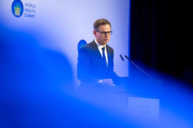 World Health Summit 2026, Berlin, Germany, on October 11, 2026: Health Minister Dr. Carsten Linnemann (CDU) will deliver a keynote address at the World Health Summit