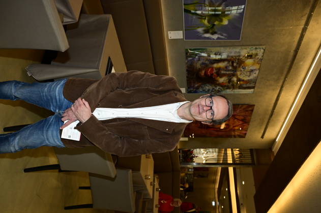 Frank Stehr at the opening of Jens Christian Wittig’s exhibition *Goldener Reigen* at Kastenmeiers in the Taschenbergpalais in Dresden, Dresden, October 11, 2026 Copyright: xMatthiasxWehnertx