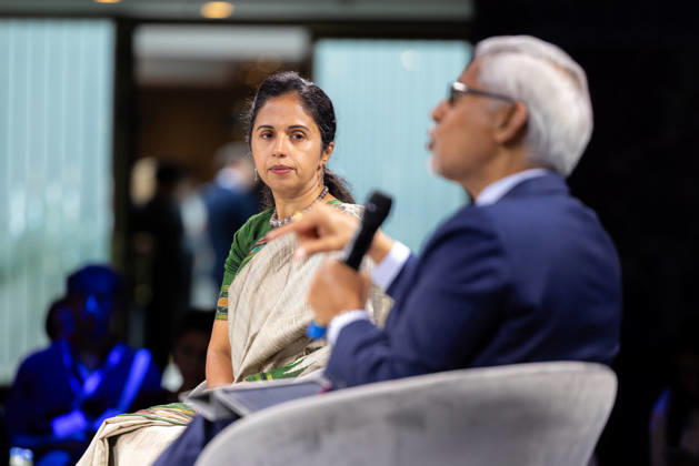 World Health Summit 2026, Berlin, Germany, on October 11, 2026 Dr. Poonam Dhavan, Director of the Health and Migration Division at the International Organization for Migration (IOM), during the panel discussion on Health in Times of
